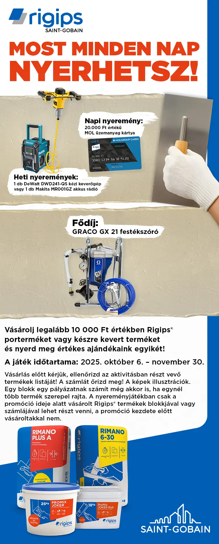 A promóció plakátképe.